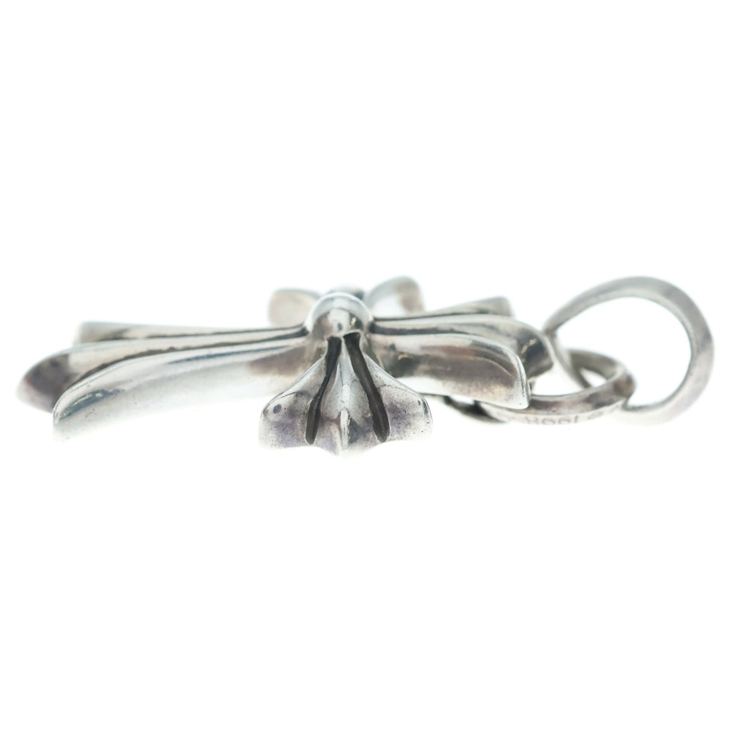CHROME HEARTS(クロムハーツ) CH CRS SML W/BALE Wベイル スモールCHクロス ペンダントトップ シルバー BCA218