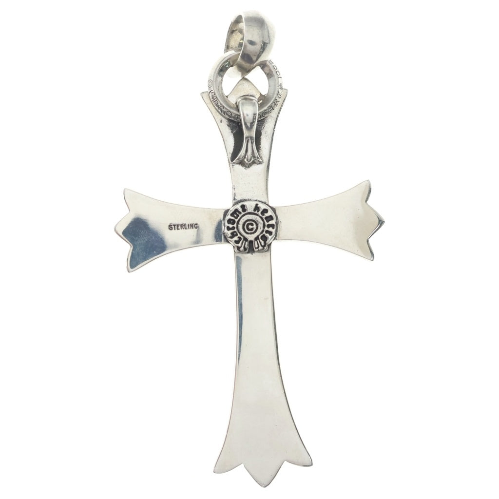 CHROME HEARTS(クロムハーツ) CH CRS LG W/BALE Wベイル ラージCHクロスペンダントトップ シルバー BCA215