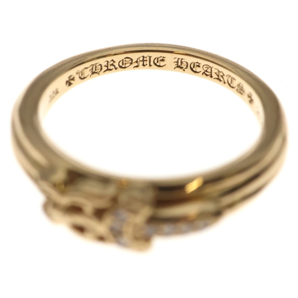 CHROME HEARTS(クロムハーツ) 22K BABYCLSC P/DIA ベイビークラシック ダガーリング PAVEダイヤ ゴールド BCA054