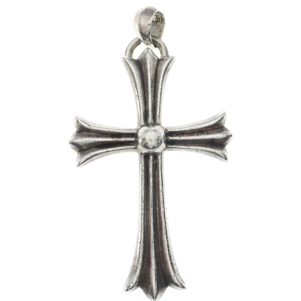 CHROME HEARTS(クロムハーツ) CH CRS LG W/BALE Wベイル ラージCHクロスペンダントトップ シルバー