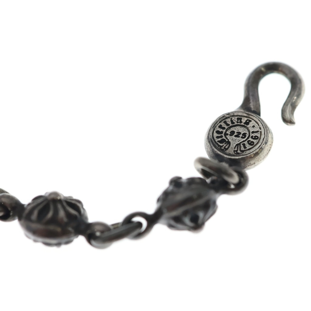 CHROME HEARTS(クロムハーツ) #1 CRSBL CHN SML CH CRS クロスボールチェーン スモールCHクロス ネックレス シルバー BCA193