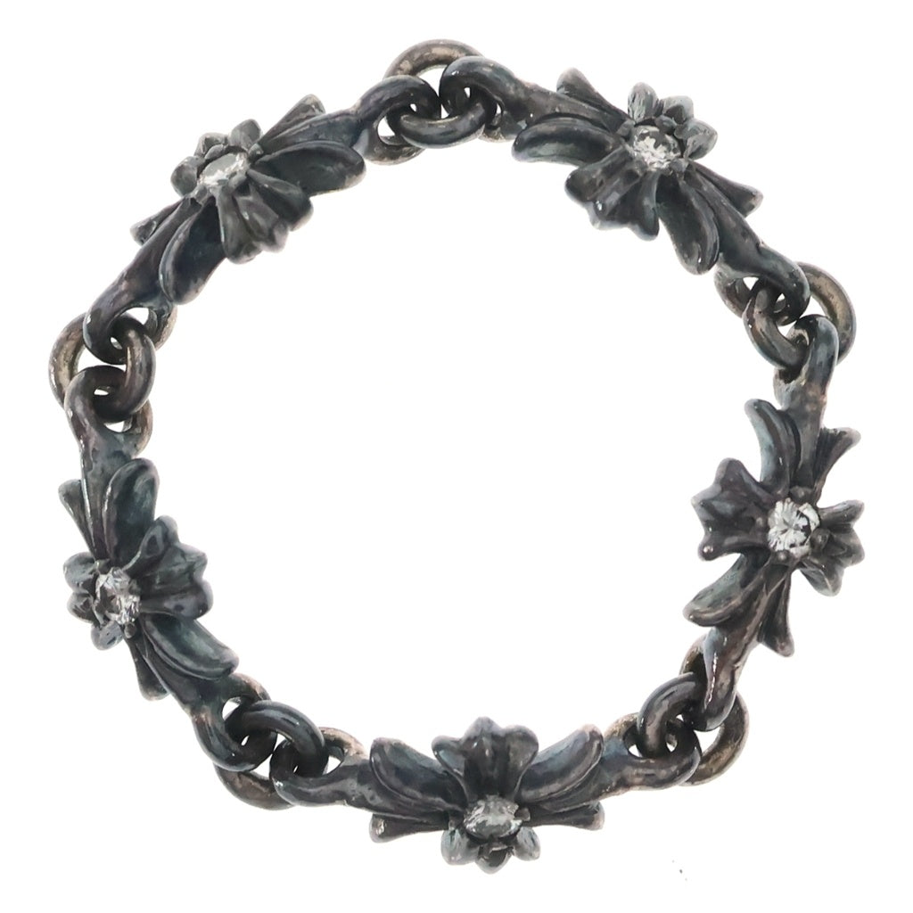 CHROME HEARTS(クロムハーツ) TNY E CH PLS DIA タイニーE CHプラス ダイヤ リング シルバー