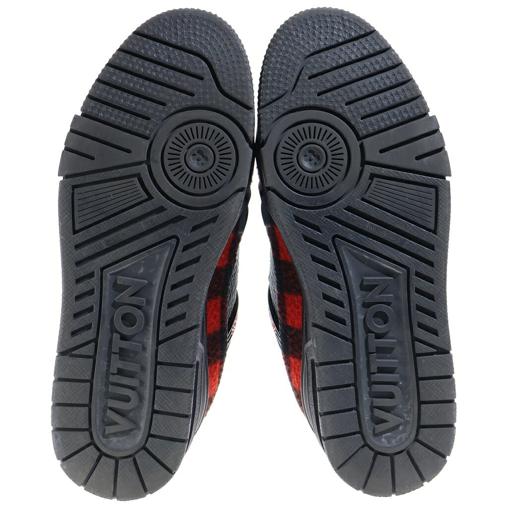 LOUIS VUITTON(ルイヴィトン) Trainer Noir LV トレイナー ノワール ローカットスニーカー レッド/ブラック