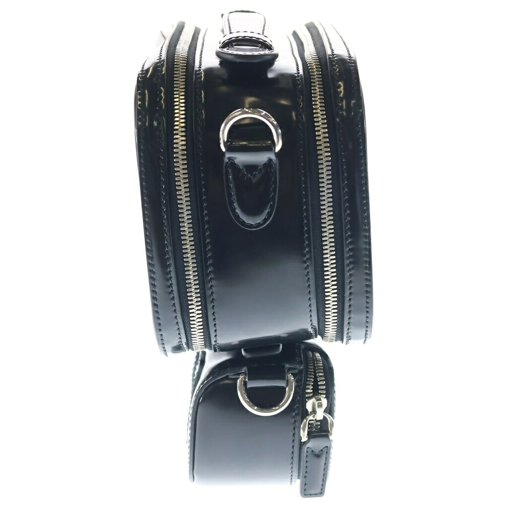 GUCCI(グッチ) 2Way Shoulder Bag パテントレザー ショルダーバッグ ブラック