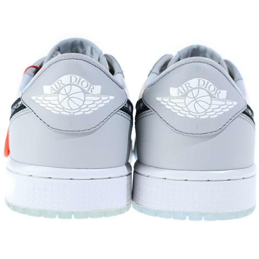 NIKE(ナイキ) ×DIOR AIR JORDAN LOW OG CN8608-002 ディオール エアジョーダン 1 ローカットスニーカー グレー/ホワイト US9/27.0cm