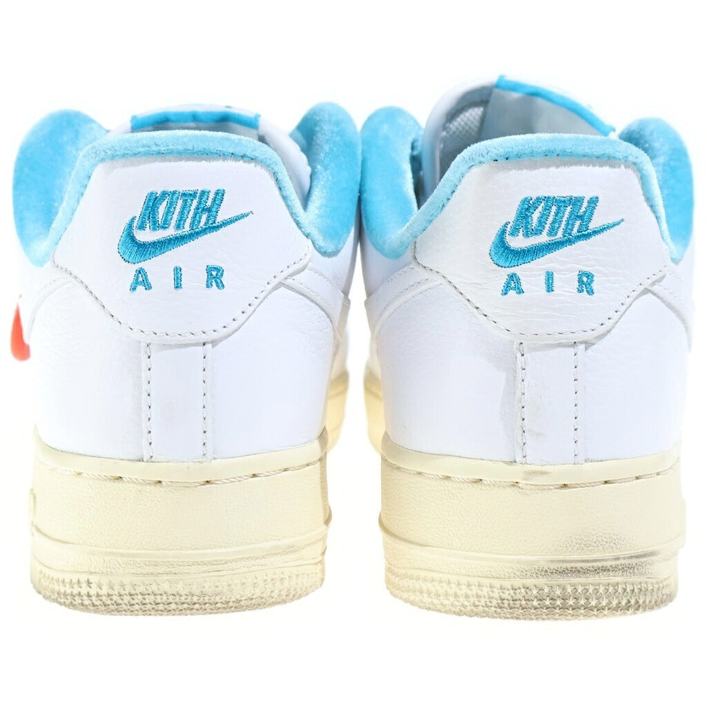 NIKE(ナイキ) ×KITH AIR FORCE 1 LOW HAWAII DC9555-100 キス エアフォース1 ハワイ ローカットスニーカー US8.5/26.5cm ブルー/ホワイト