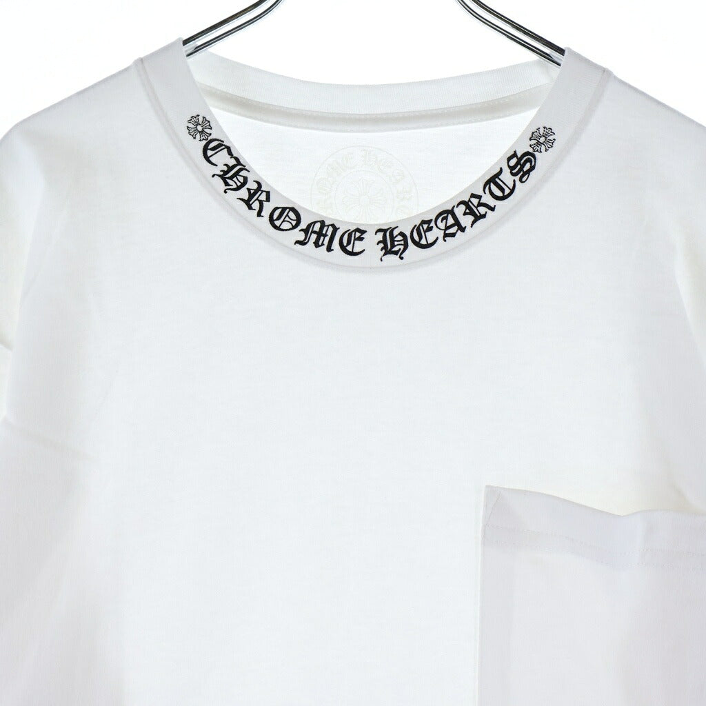 CHROME HEARTS(クロムハーツ) NECK LOGO L/S TEE ネックロゴ プリント