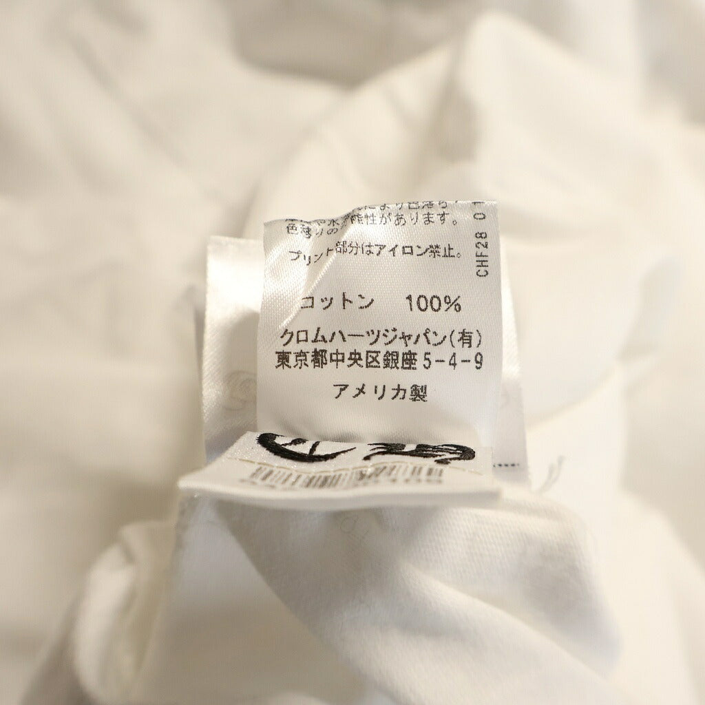CHROME HEARTS(クロムハーツ) NECK LOGO L/S TEE ネックロゴ プリント