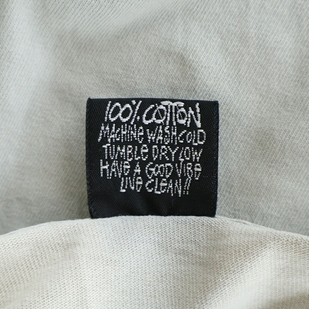 STUSSY(ステューシー) 90S OLD Big&Meaty ビッグアンドミーティー ティーレックスプリント 半袖Tシャツ 黒タグ グレー