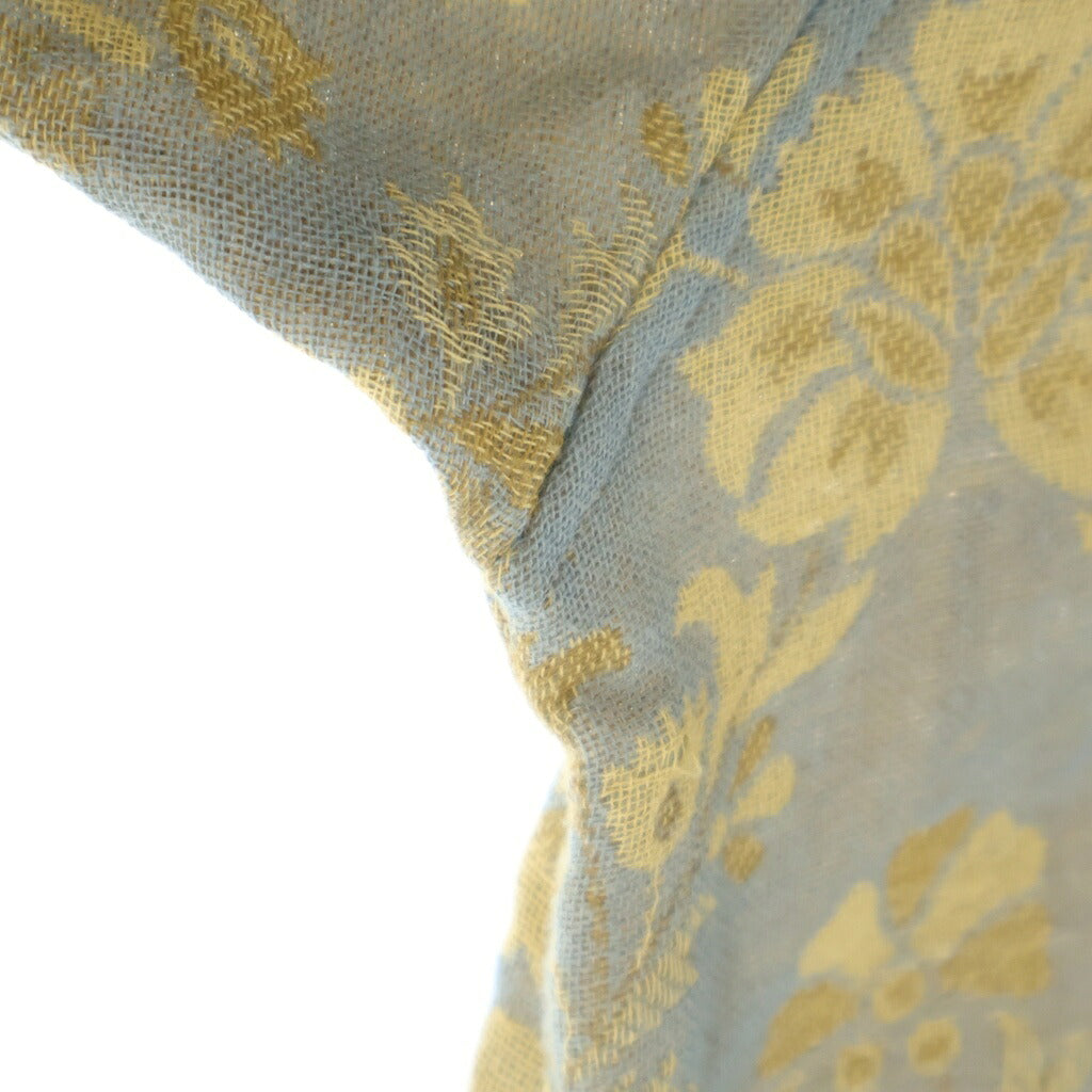 Needles(ニードルス) Cabana Shirt カバナシャツ 総柄 半袖シャツ OT191 ブルー/イエロー