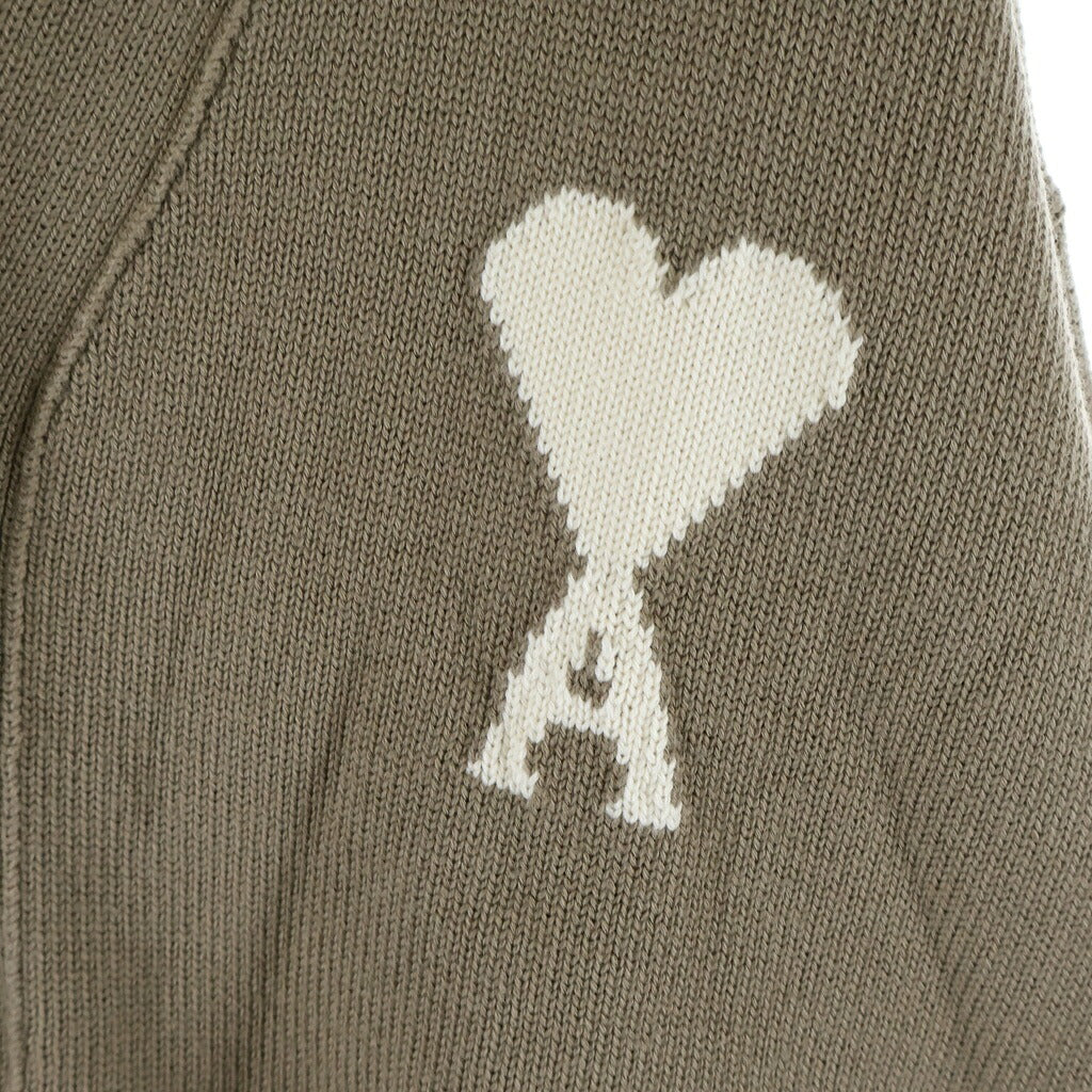 ami paris(アミパリス) Ami de Coeur アミ ドゥ クール カーディガン UKC380.KN0156 ベージュ