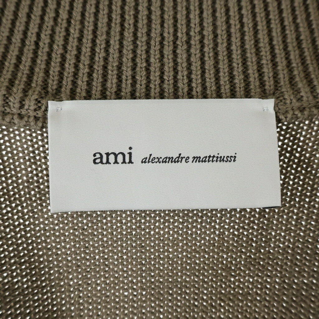 ami paris(アミパリス) Ami de Coeur アミ ドゥ クール カーディガン UKC380.KN0156 ベージュ