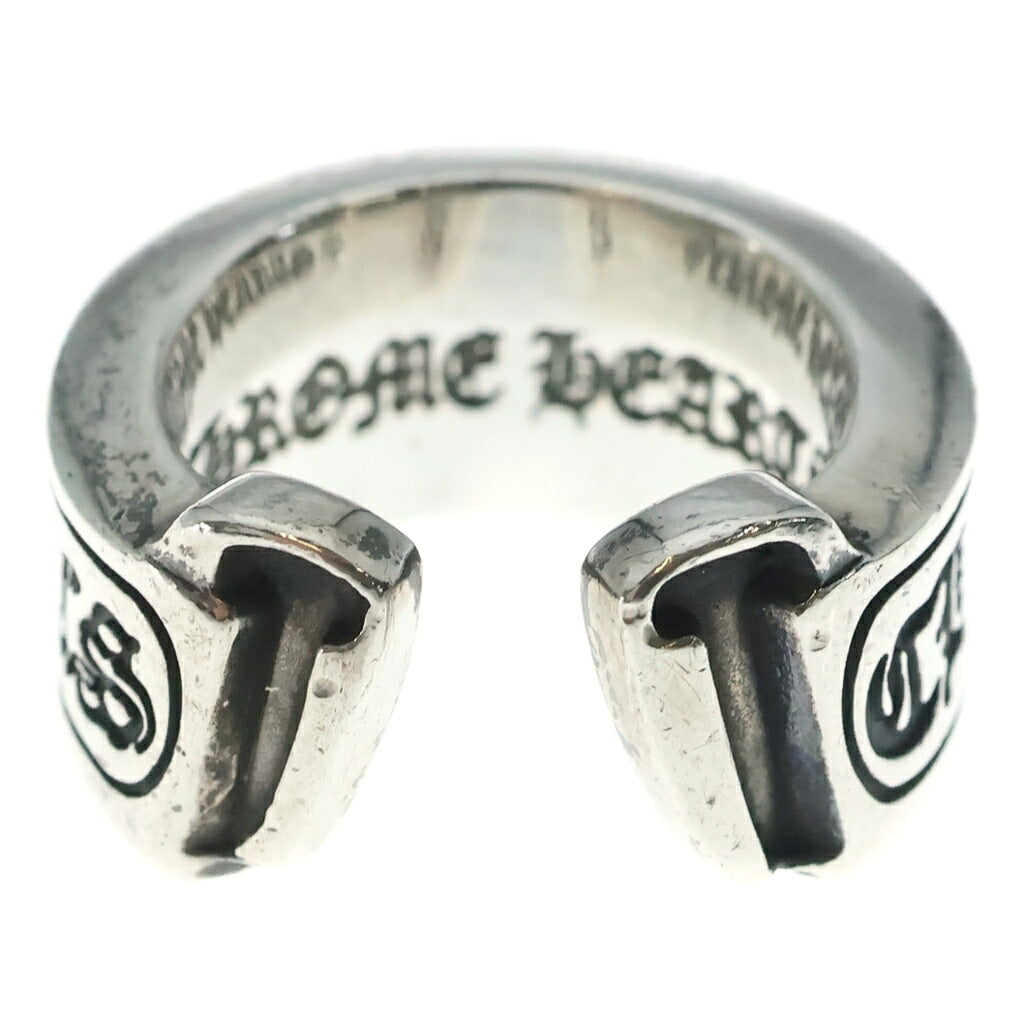 CHROME HEARTS(クロムハーツ) LG SCROLL LABEL ラージスクロールラベル リング シルバーBCA383