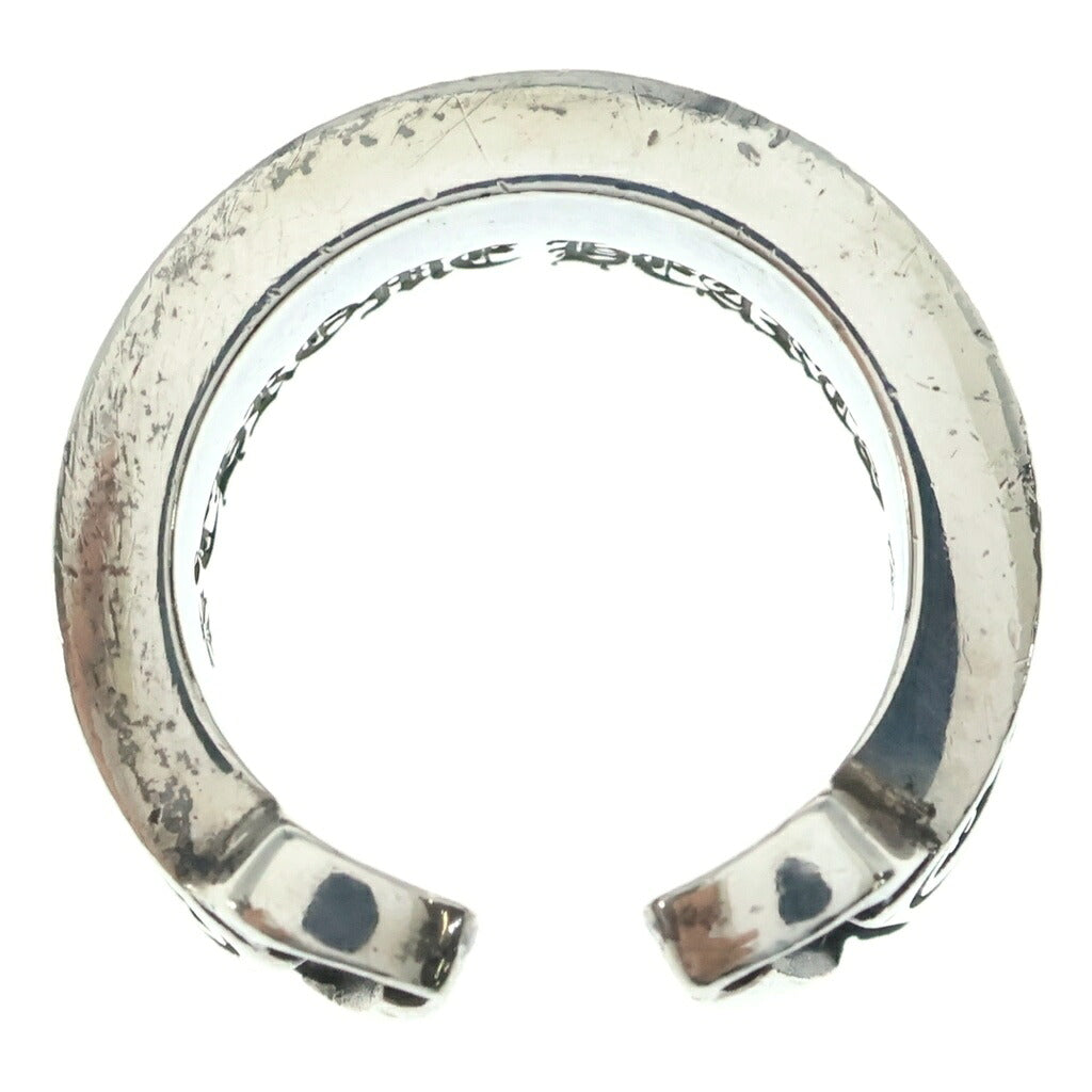 CHROME HEARTS(クロムハーツ) LG SCROLL LABEL ラージスクロールラベル リング シルバーBCA383