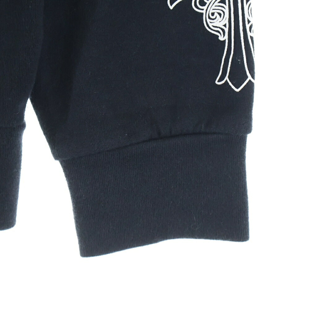 CHROME HEARTS(クロムハーツ) T Bar SWTSHRT HD ZIP Tバー マルチロゴ ジップアップパーカー ブラック