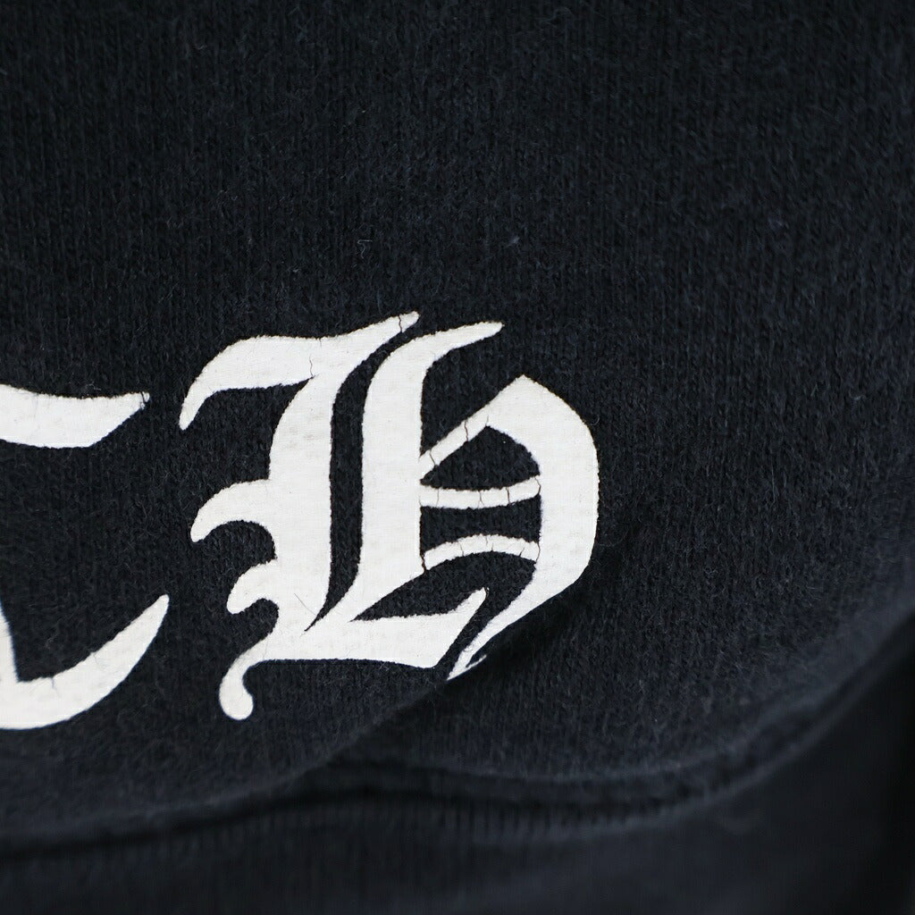 CHROME HEARTS(クロムハーツ) CH Plus SWTSHRT HD ZIP CHプラス 裏地サーマル ジップアップパーカー ブラック