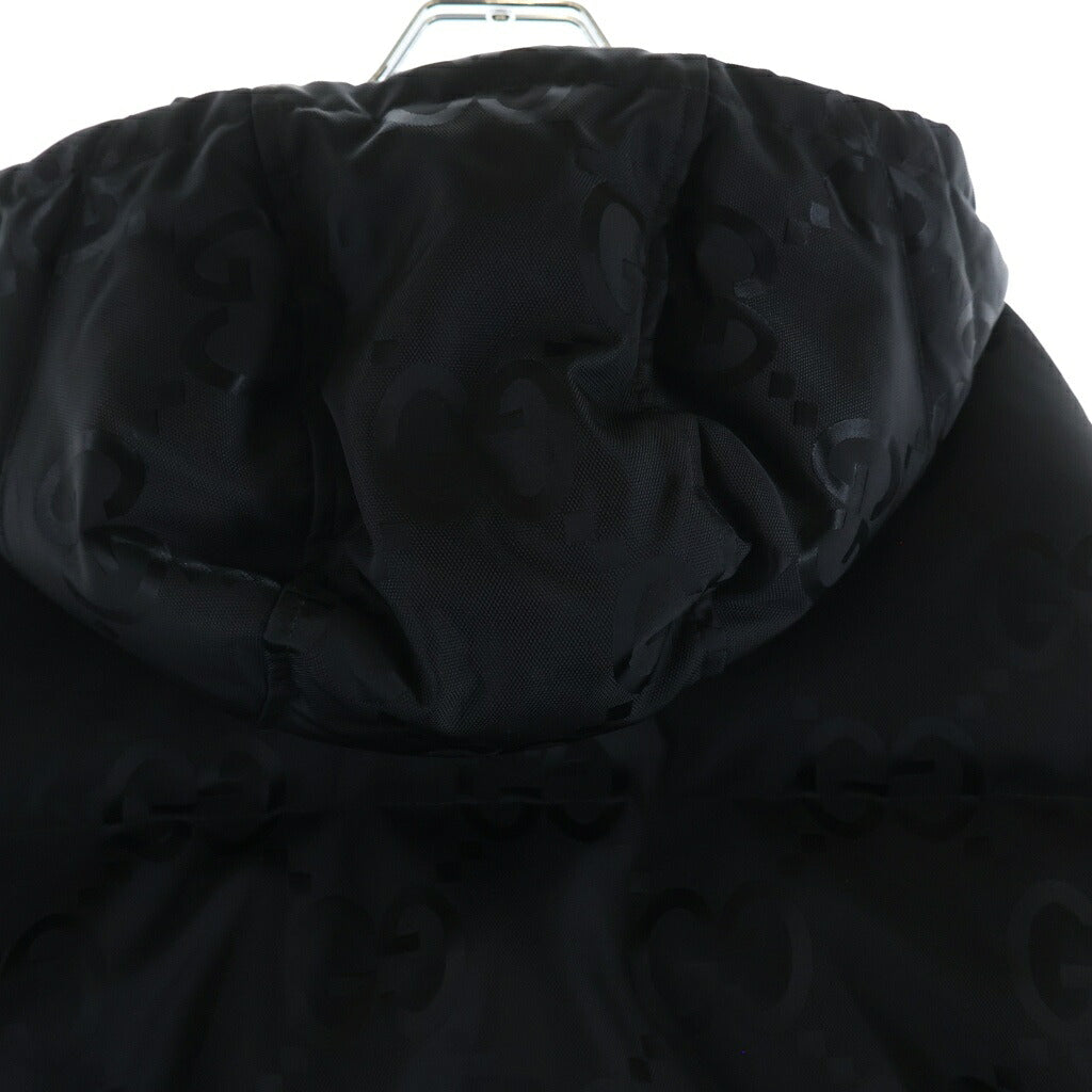 GUCCI(グッチ) GGキャンバスジャケット ダウンジャケット ブラック 698710 Z8A2S