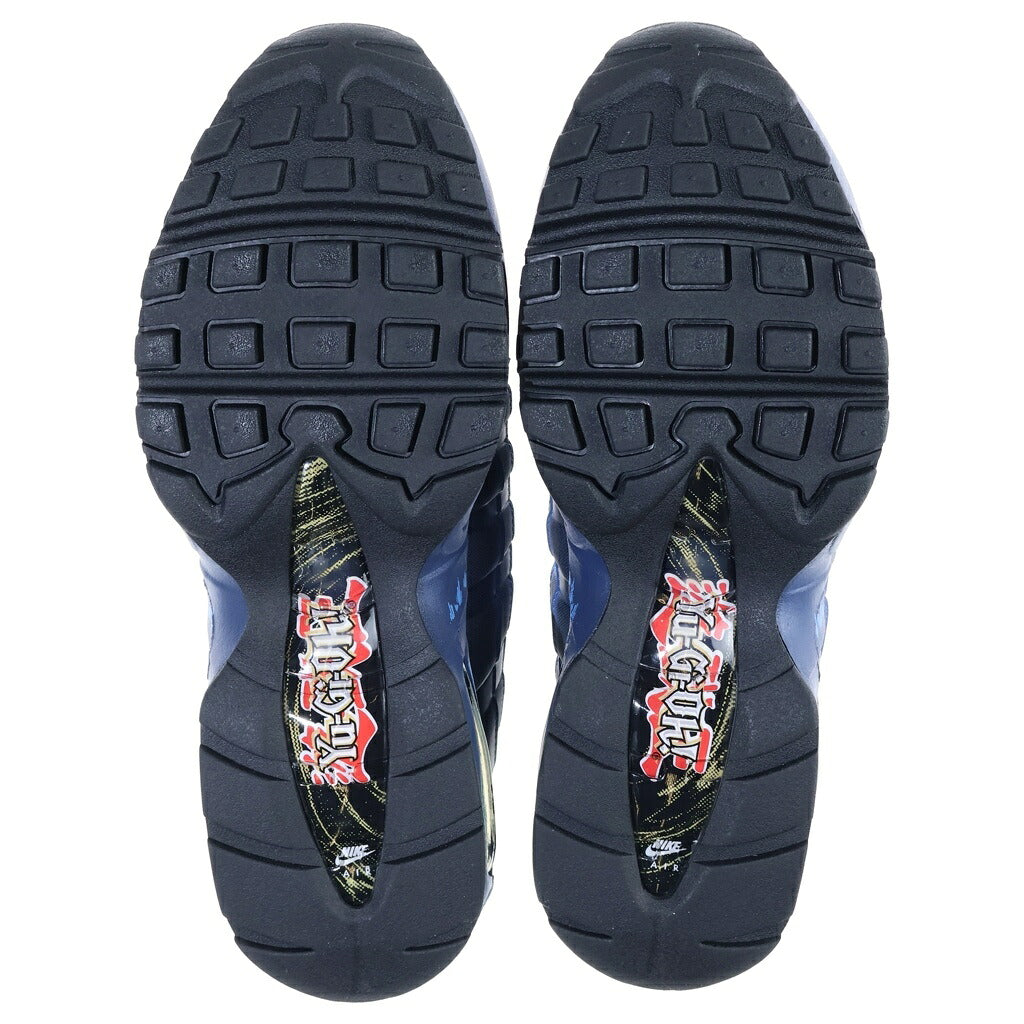 NIKE(ナイキ) ×Yu-Gi-Oh! MAX 95 AIR MUSCLE JOEY 遊戯王 エアマックス95 エアマッスルジョーイ ローカットスニーカー ネイビー II7404-400