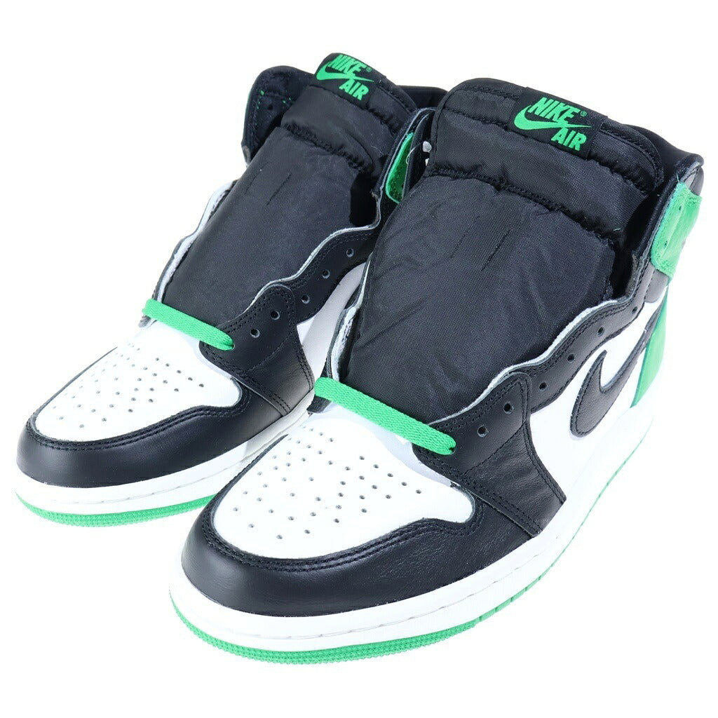 NIKE(ナイキ) Air Jordan 1 Retro High Celtics/Black and Lucky Green エアジョーダン1 レトロ ハイ OG ハイカットスニーカー グリーン/ブラック DZ5485-031