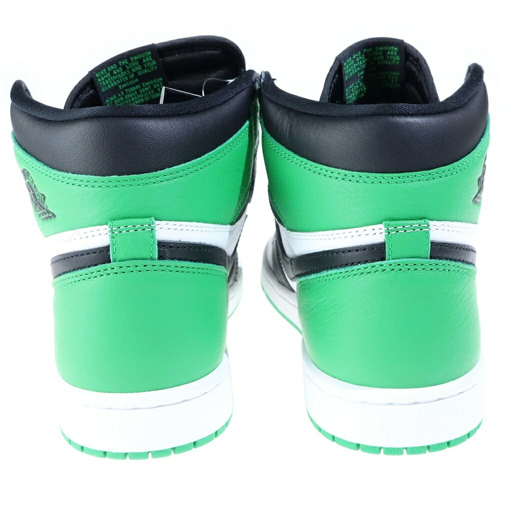 NIKE(ナイキ) Air Jordan 1 Retro High Celtics/Black and Lucky Green エアジョーダン1 レトロ ハイ OG ハイカットスニーカー グリーン/ブラック DZ5485-031