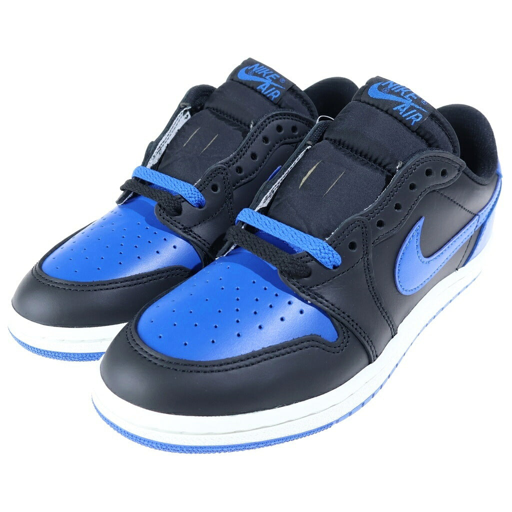 NIKE(ナイキ) Air Jordan 1 Low Black and Royal Blue エアジョーダン1 ロー 85 ハイカットスニーカー ネイビー/ブラック IB1981-004