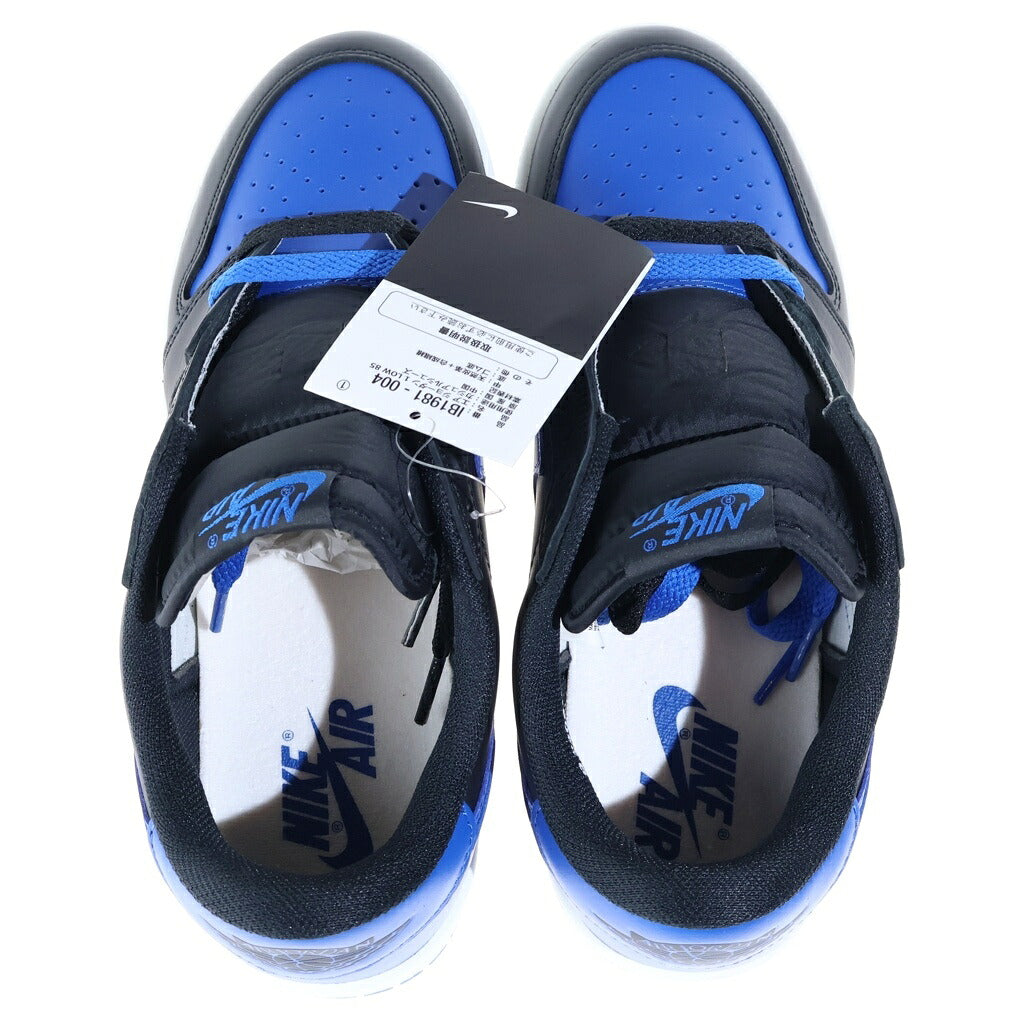 NIKE(ナイキ) Air Jordan 1 Low Black and Royal Blue エアジョーダン1 ロー 85 ハイカットスニーカー ネイビー/ブラック IB1981-004