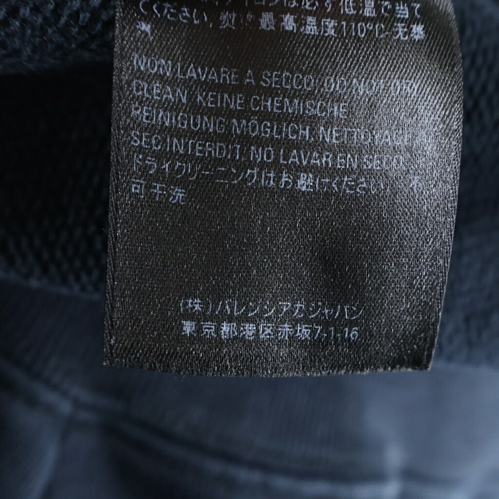 BALENCIAGA(バレンシアガ) Rainbow BB Logo Hoodie レインボーBBロゴフーディー パーカー ブラック 570811 TEV50