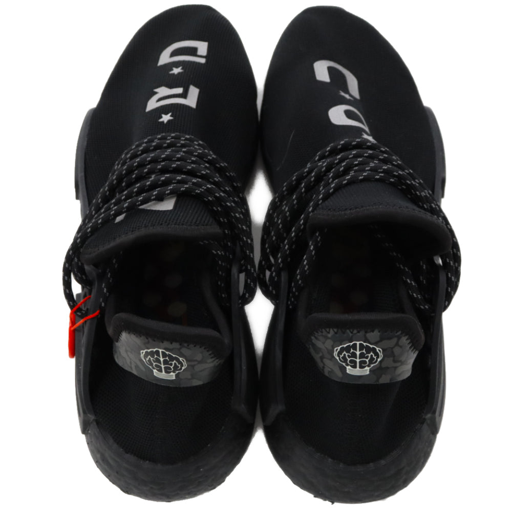 adidas(アディダス) ×Pharrell Williams NMD HU Y.O.U. N.E.R.D. Core Black BB7603 ファレルウィリアムス NMD ローカットスニーカー US9.5/27.5cm ブラック