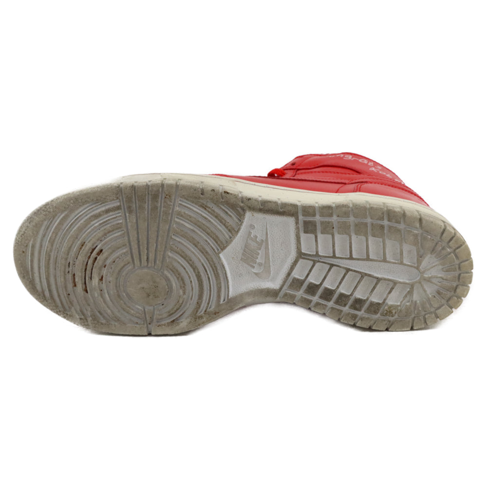 NIKE(ナイキ) BIG NIKE HIGH QK Lil Dez 370428-600 ビッグナイキ リルデズ ハイカットスニーカー US9/27cm レッド