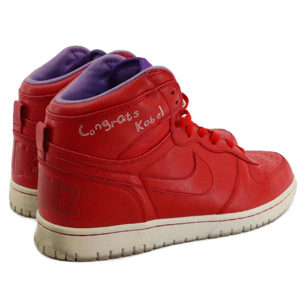 NIKE(ナイキ) BIG NIKE HIGH QK Lil Dez 370428-600 ビッグナイキ リルデズ ハイカットスニーカー US9/27cm レッド