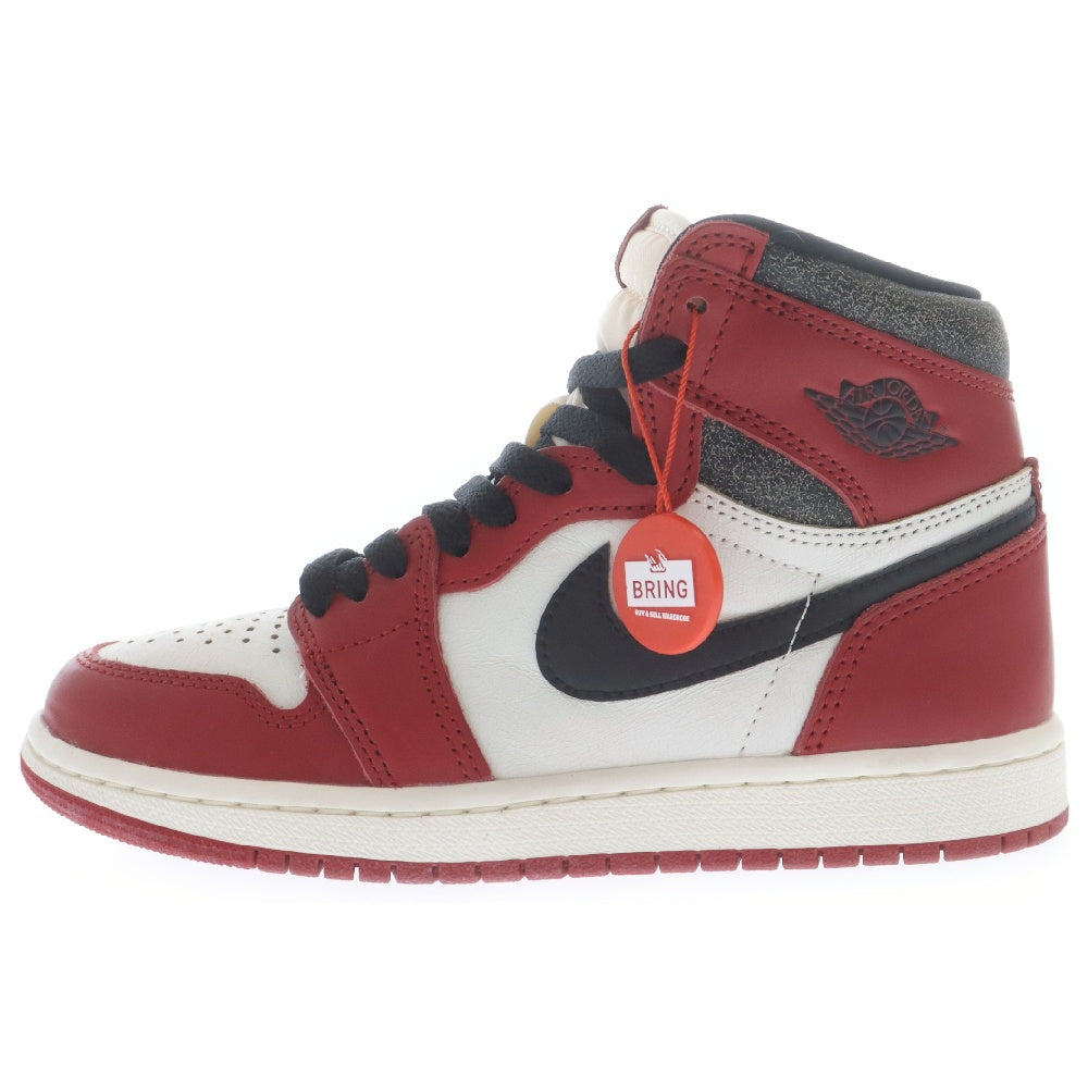 NIKE(ナイキ) AIR JORDAN1 RETRO HIGH OG CHICAGO LOST & FOUND エアジョーダン1 シカゴ ロストアンドファウンド ハイカットスニーカー US5/23.5cm DZ5485-612