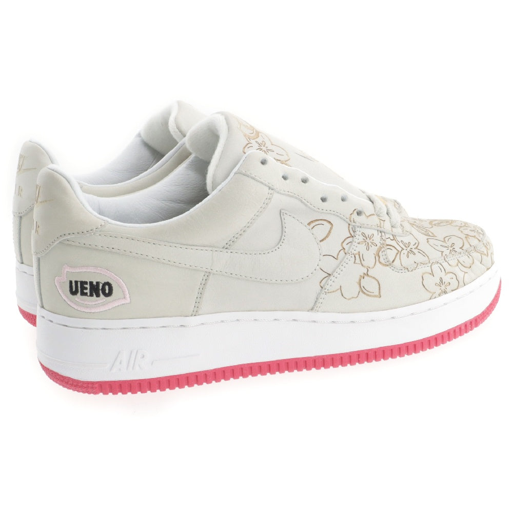NIKE(ナイキ) 【観賞用2005年製】世界500足限定 AIR FORCE1 LOW UENO CITY ATTACK SAKURA 309360-001 エアフォース1 上野 桜モデル ローカットスニーカー グレー US9/27cm