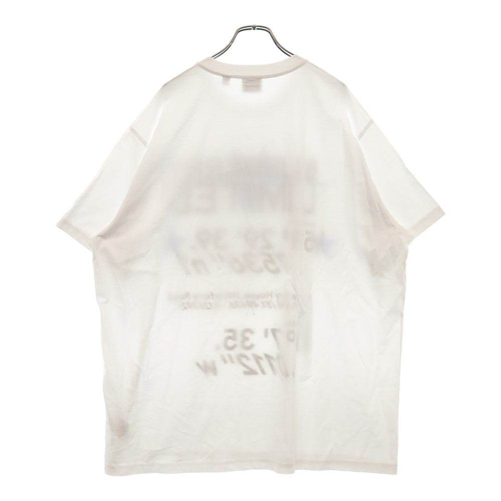 BURBERRY(バーバリー) Logo Printed Crew Neck T-Shirt 8061194 ロゴプリント半袖Tシャツ ホワイト