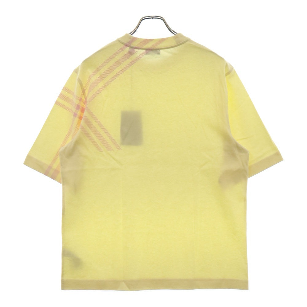 BURBERRY(バーバリー) ショルダーチェック半袖Ｔシャツ 8082053 イエロー
