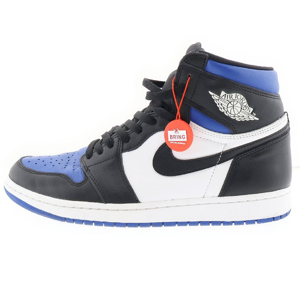 NIKE(ナイキ) AIR JORDAN1 RETRO HIGH OG ROYAL TOE 555088-041 エアジョーダン1 ロイヤルトゥ ハイカットスニーカー ホワイト/ブルー US11/29cm