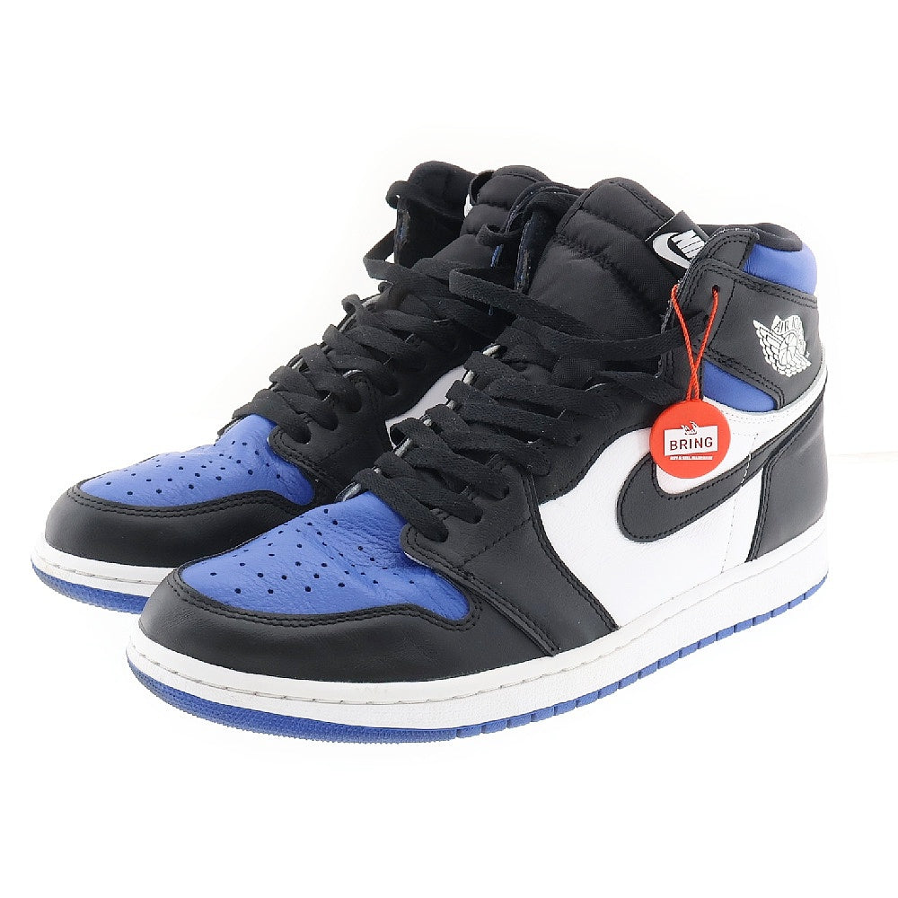 NIKE(ナイキ) AIR JORDAN1 RETRO HIGH OG ROYAL TOE 555088-041 エアジョーダン1 ロイヤルトゥ ハイカットスニーカー ホワイト/ブルー US11/29cm