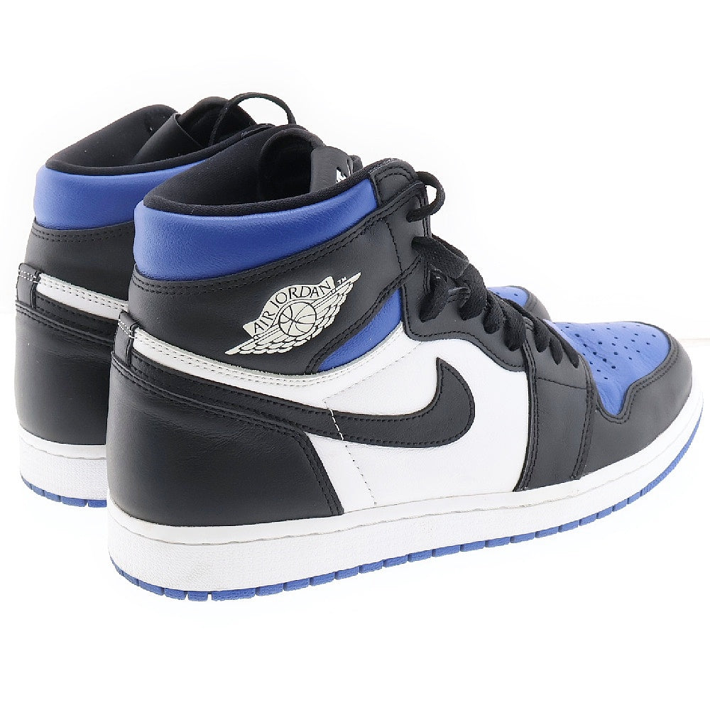 NIKE(ナイキ) AIR JORDAN1 RETRO HIGH OG ROYAL TOE 555088-041 エアジョーダン1 ロイヤルトゥ ハイカットスニーカー ホワイト/ブルー US11/29cm