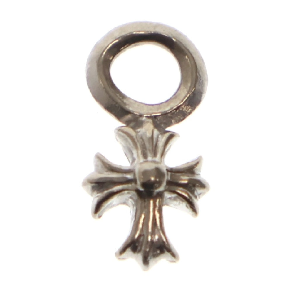 CHROME HEARTS(クロムハーツ) 18K STACK CH CROSS CHクロススタックチャーム ホワイトゴールドネックレストップ ※国内コピーギャラ付き
