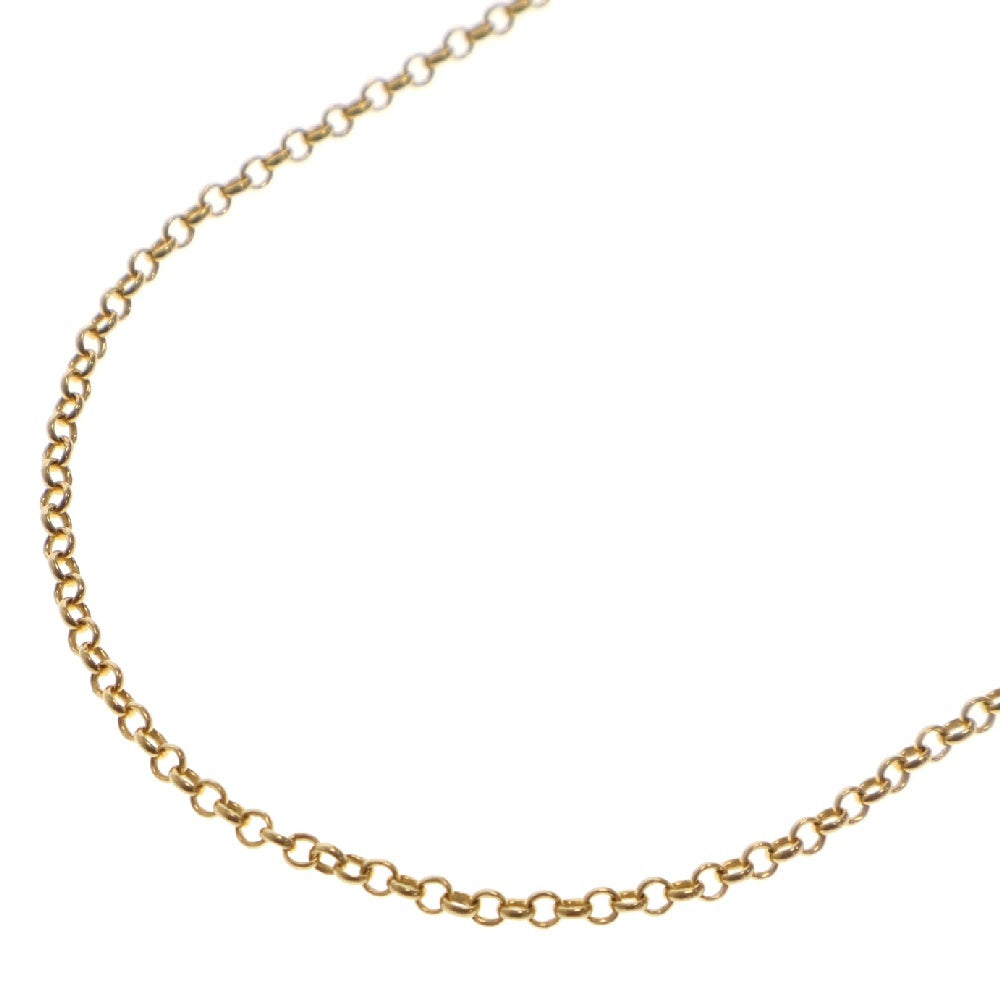CHROME HEARTS(クロムハーツ) 22K NECKCHAIN R18 ロールチェーン18inch ネックレス ゴールド