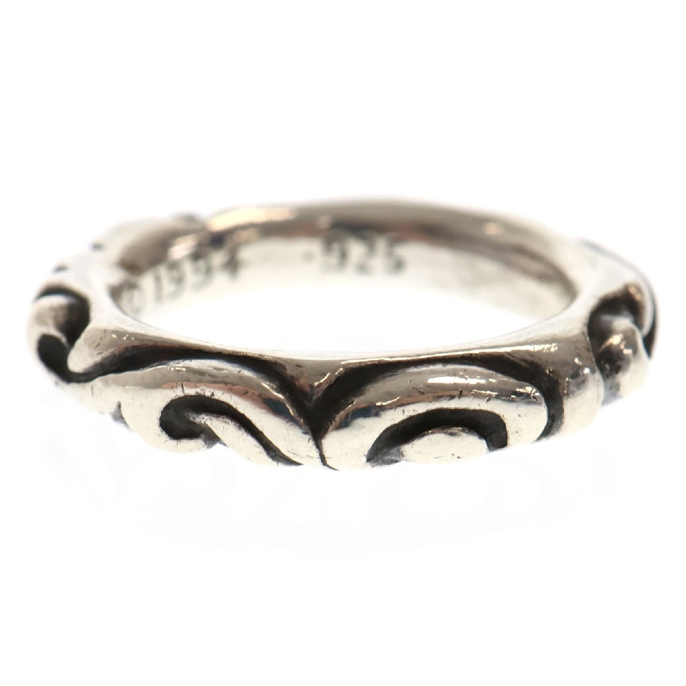 CHROME HEARTS(クロムハーツ) SCRL BAND スクロールバンド リング シルバー