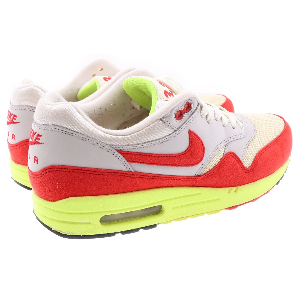 NIKE(ナイキ) AIR MAX 1 AIR MAX DAY 3.26 UNIVERSITY RED 665873ー106 エアマックス1 エアマックス デイ 3.26 ローカットスニーカー グレー/レッド US8/26cm