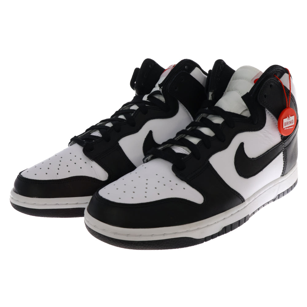 NIKE(ナイキ) DUNK HIGH BLACK AND WHITE DD1399-103 ダンク ハイカットスニーカー ブラック/ホワイト US9/27cm
