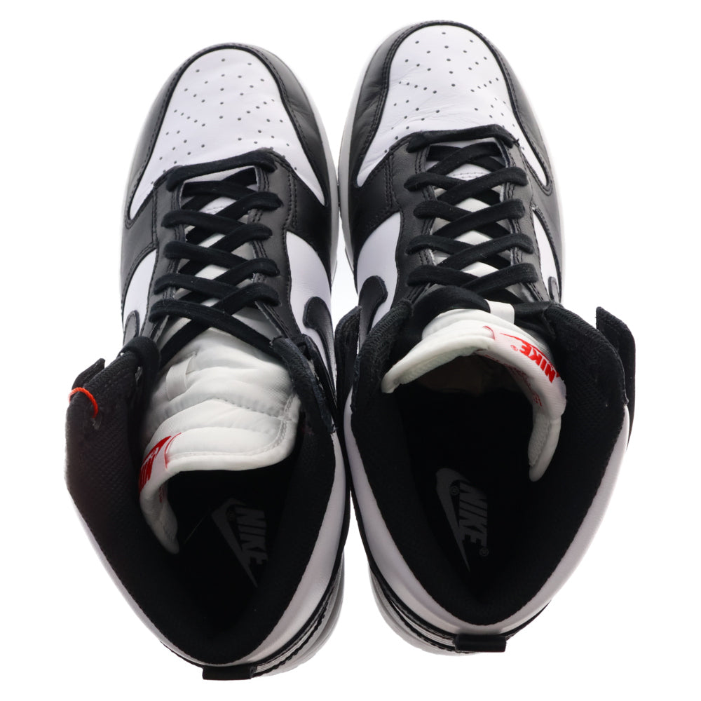 NIKE(ナイキ) DUNK HIGH BLACK AND WHITE DD1399-103 ダンク ハイカットスニーカー ブラック/ホワイト US9/27cm
