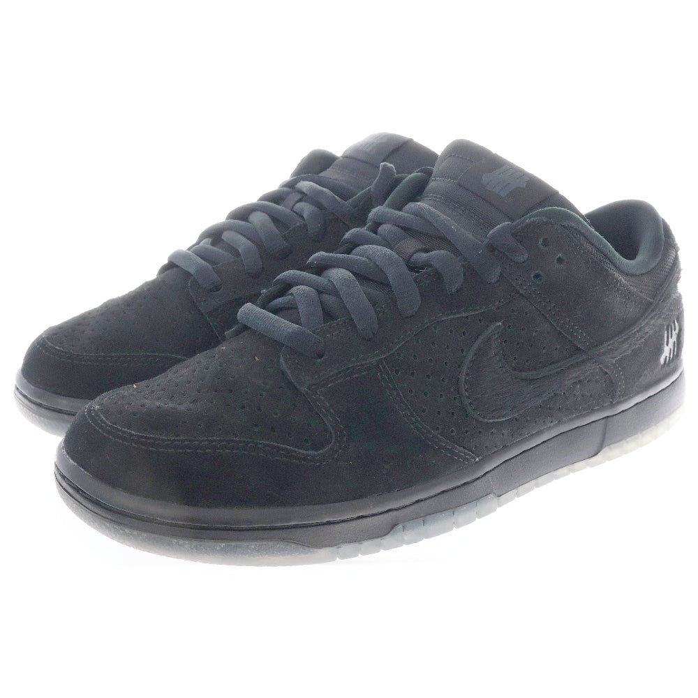 NIKE(ナイキ) ×UNDEFEATED DUNK LOW SP 5 ON IT DO9329-001 アンディフィーテッド ダンク ファイブオンイット ローカットスニーカー ブラック US8.5/26.5cm