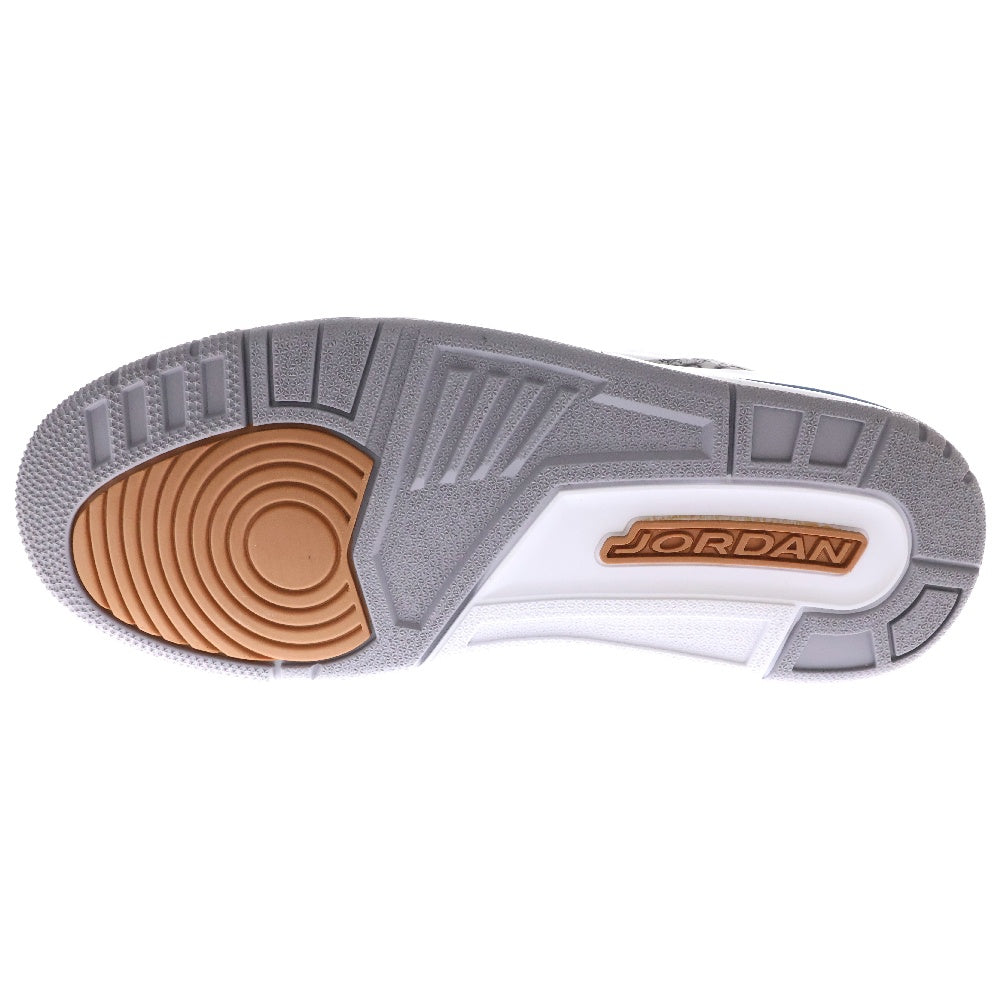 NIKE(ナイキ) AIR JORDAN 3 RETRO TRUE BLUE AND COPPER エアジョーダン3 レトロ トゥルーブルー アンド コッパー ハイカットスニーカー US9.5/27.5cm CT8532-148