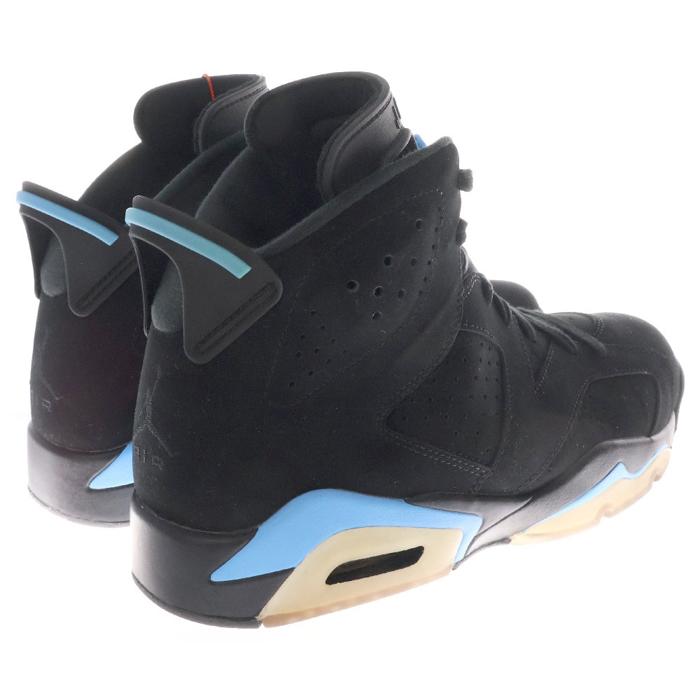 NIKE(ナイキ) AIR JORDAN 6 RETRO UNC 384664-006 エアジョーダン6 ハイカットスニーカー ブラック/ブルー US9/27cm