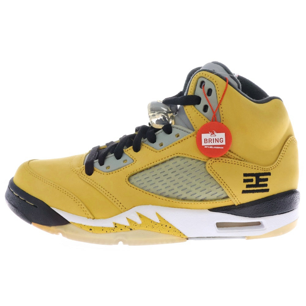 NIKE(ナイキ) AIR JORDAN 5 RETRO TOKYO 23 454783-701 エアジョーダン5 レトロ トーキョー23 ハイカットスニーカー イエロー US8.5/26.5cm