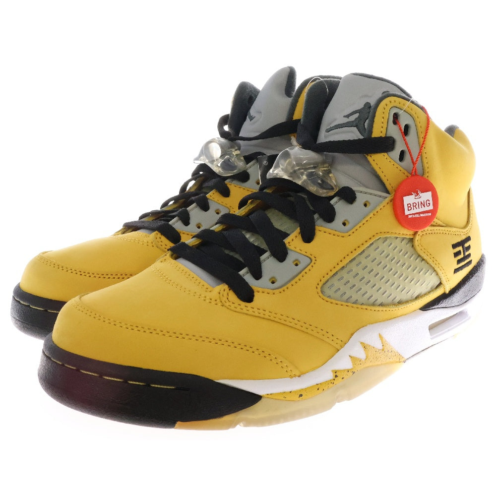 NIKE(ナイキ) AIR JORDAN 5 RETRO TOKYO 23 454783-701 エアジョーダン5 レトロ トーキョー23 ハイカットスニーカー イエロー US8.5/26.5cm
