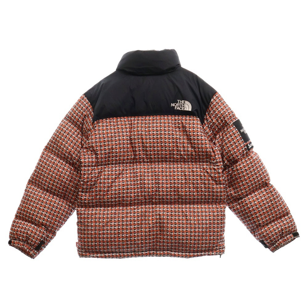 SUPREME(シュプリーム) 21SS ×THE NORTH FACE Studded Nuptse Jacket ノースフェイス スタッズ ヌプシ ダウンジャケット レッド NF0A5IQW