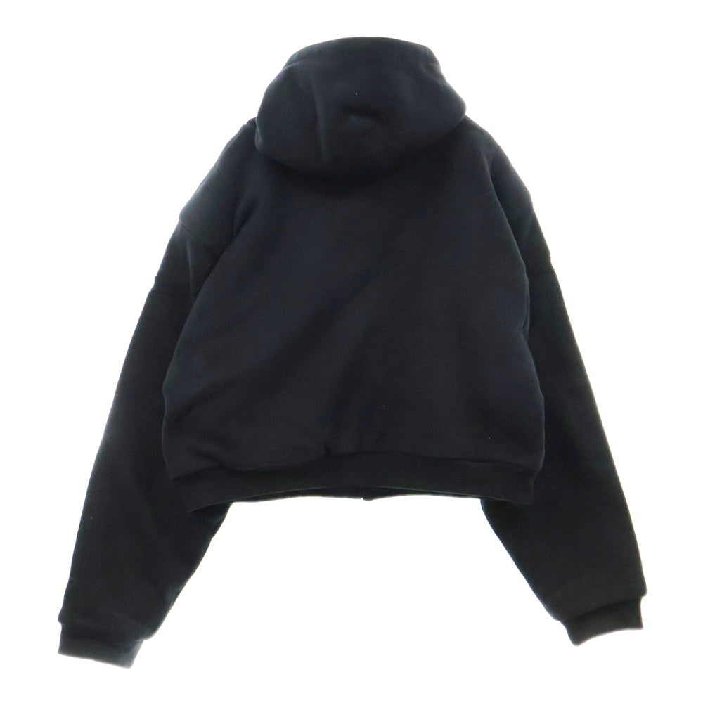 FAR FROM WHAT(ファーフロムワット) FAR HOODIE ZIP-UP フーディー ジップアップパーカー ブラック